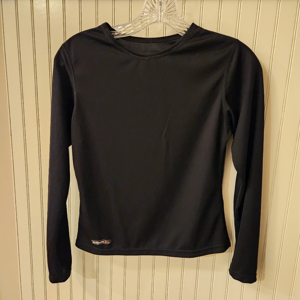Polar Max Women's Base Layer Shirt Size Small | Black